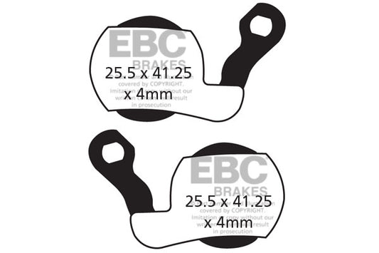 EBC Cycle Brake Pad for BRAKE FORCE ONE KILL HILL (CFA449)